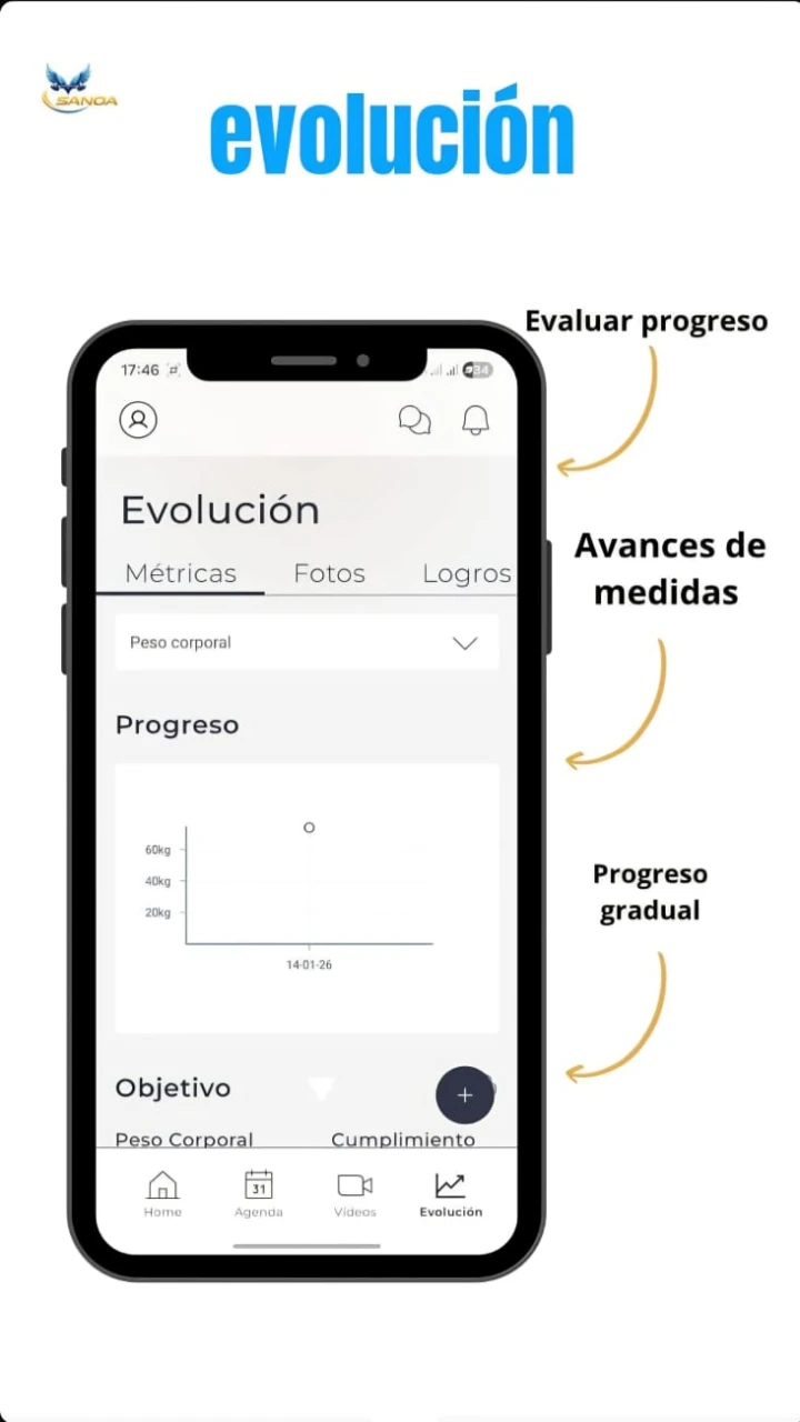 App Sanoa Resultados